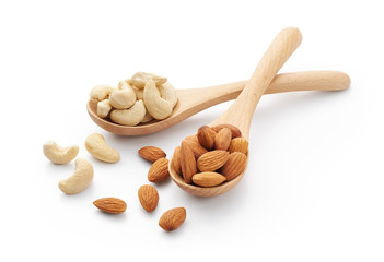 Cashew Nuts and Almonds