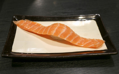 salmon sushi
