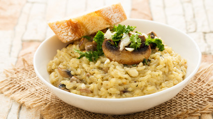 Risotto ai funghi