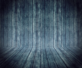 Wooden style floor stage and wall for background