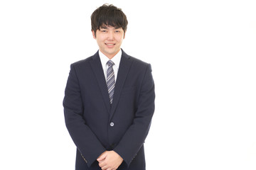 笑顔のビジネスマン