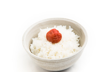 umeboshi on rice