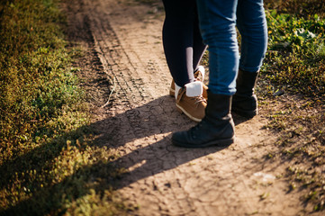 legs loving couple