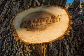 Schild 86 - Camping