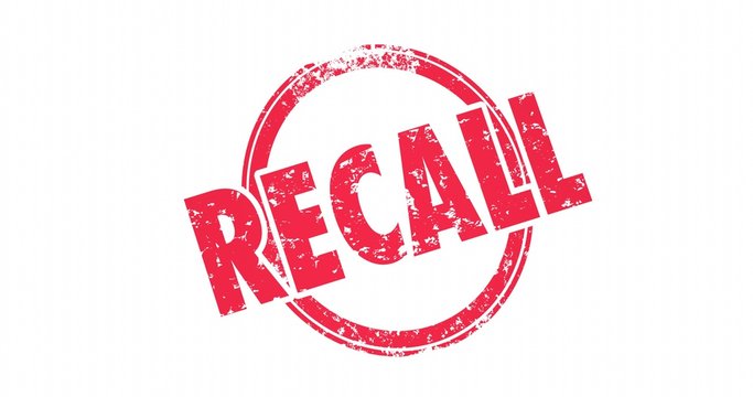 Recall Bad Product Stamp Broken Faulty Animation 4K