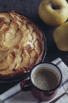 Tasty apple pie