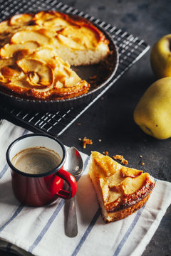 Tasty apple pie