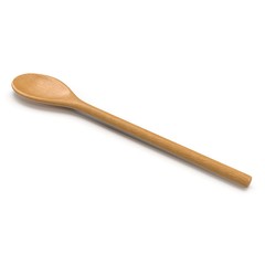3d model of Wooden Spoon on White Background