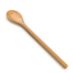 3d model of Wooden Spoon on White Background