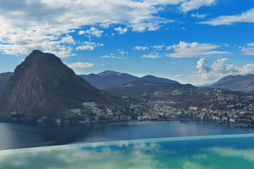 Fototapeta premium scenic view from a penthouse