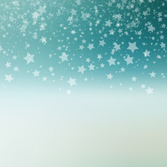 Falling Snow Background. Abstract Snowflake Pattern. Vector Illustration.