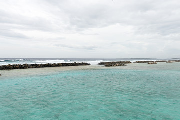 morning view of indian ocean