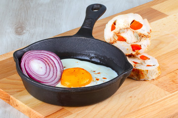 Pan with Egg