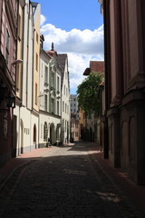 Fototapeta premium Riga, Latvia, year 2010