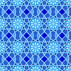 Traditional Ornamental Seamless Islamic Pattern
