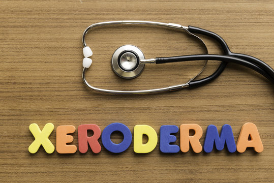 xeroderma colorful word
