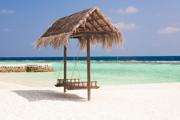 Maldives, parasol
