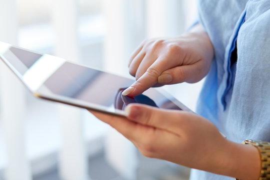 Woman With Digital Tablet