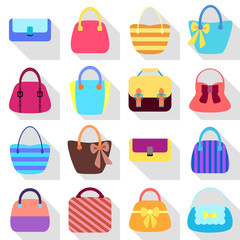 Collection of Retro Woman Bags
