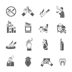 Smoking Icons Set