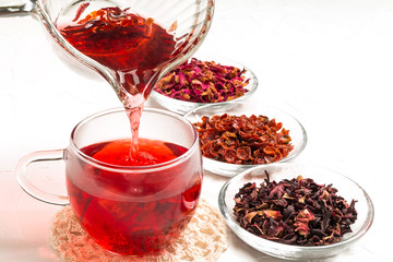 きれいになるハーブティー delicious herb tea which The beauty