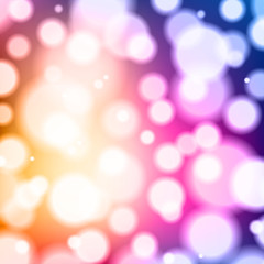 Circles, abstract light background for you design, vector design wallpaper, pink and yellow version