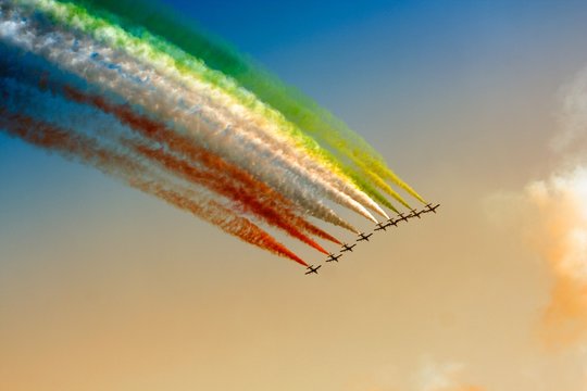 frecce tricolori Pan