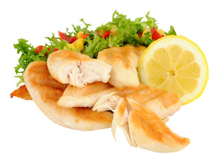 Chicken Breast Fillets With Salad