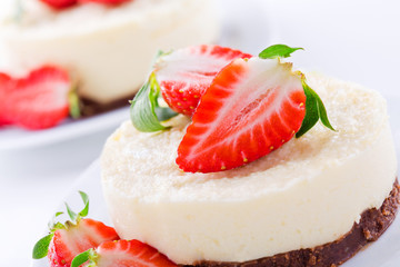 Cheesecake With Strawberries