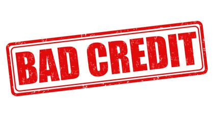 Bad credit stamp