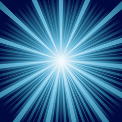 Obraz premium explosion, burst, sparkling exploding blue abstract background
