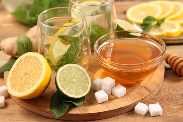 sweet mint tea