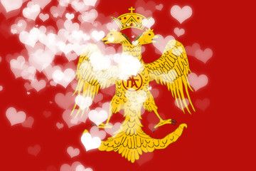 Byzatine eagle flag