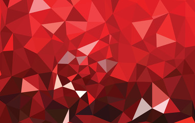 Multicolor abstract rumpled triangular background, low poly