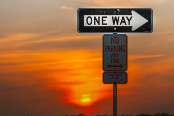 One Way Sunset