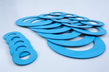 Gasket and flanges for mechanical seal
