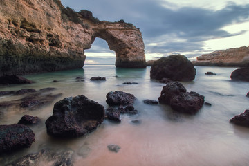 Beautiful beach of Albandeira