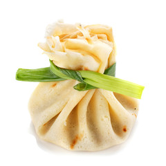 Delicious buffet,  settee on  white background