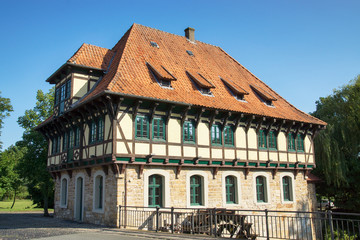 Obraz premium Schlossmühle in Burgsteinfurt, Nordrhein-Westfalen