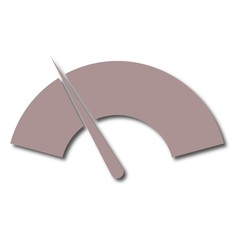 Speedometer or gauge icon