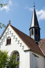 Fototapeta na wymiar Kirche St. Johannes Nepomuk in Burgsteinfurt, Nordrhein-Westfalen