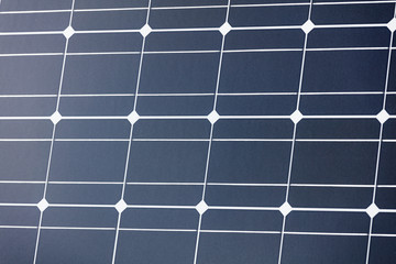 Solar Panel close-up, detail of a photovoltaic panel, Solar panel texture
