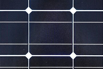 Solar Panel close-up, detail of a photovoltaic panel, Solar panel texture - 103926311