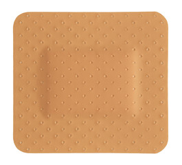 Square shaped adhesive bandage
