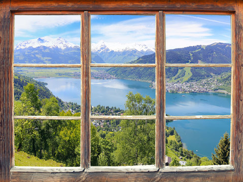 Fensterblick Zell am See