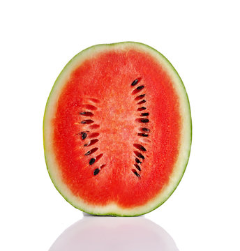 Water Melons Isolated On White Background