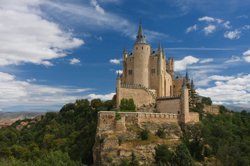 Fototapeta premium Segovia castle, Spain