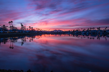 Discovery Bay Sunset Reflections 