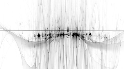 Fraktales Hintergrundbild, monochrom © D.Steindorfer 