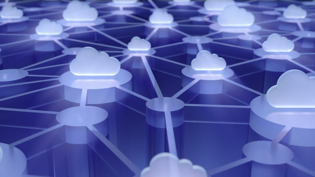 Cloud computing technology background